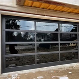 Full View Aluminum Glass Garage Door