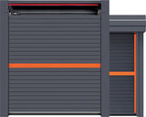 Aluminum alloy rapid door