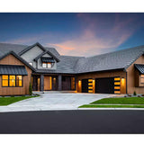 Color steel garage door