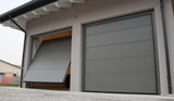 Color steel garage door