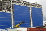Flexible Hangar Door
