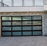 Full View Aluminum Glass Garage Door