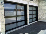 Full View Aluminum Glass Garage Door